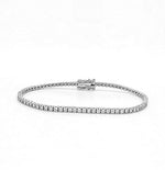 Load image into Gallery viewer, 14K White Gold 2.05ct Diamond Tennis Bracelet