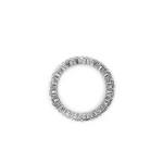 Load image into Gallery viewer, 14k White Gold 2.61 Carat Eternity Wedding Band
