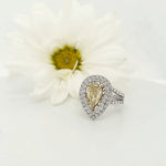 Load image into Gallery viewer, 18k White Gold 1.40 Carat Fashion Ring