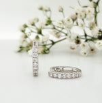 Load image into Gallery viewer, 18k White Gold 0.30 Carat Earrings