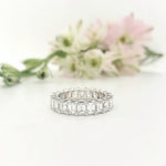 Load image into Gallery viewer, 18k White Gold 4.78 Carat Wedding Band
