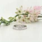 Load image into Gallery viewer, 18k White Gold 2.31 Carat Wedding Band