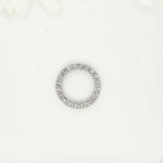 Load image into Gallery viewer, 14k White Gold 3.16 Carat Wedding Band