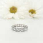 Load image into Gallery viewer, 18k White Gold 2.99 Carat Wedding Band