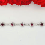 Load image into Gallery viewer, 18k White Gold 2.97 Carat Bracelet