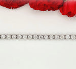 Load image into Gallery viewer, 14k White Gold 12.38 Carat Tennis Bracelet