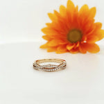 Load image into Gallery viewer, 18k Yellow Gold 0.27 Carat Wedding Band