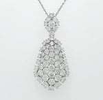 Load image into Gallery viewer, 18k White Gold 9.22 Carat Pendant