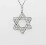 Load image into Gallery viewer, 18k White Gold 0.96 Carat Pendant