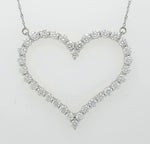 Load image into Gallery viewer, 14k White Gold 4.32 Carat Pendant