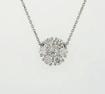 Load image into Gallery viewer, 14k White Gold 2.20 Carat Pendant