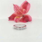 Load image into Gallery viewer, 18k White Gold 0.35 Carat Wedding Band