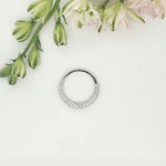 Load image into Gallery viewer, 18k White Gold 0.86 Carat Wedding Band
