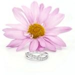 Load image into Gallery viewer, 18k White Gold 0.48 Carat Wedding Band