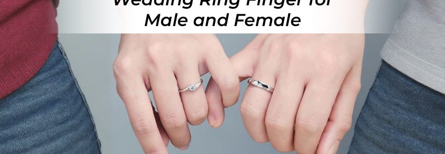 Wedding ring finger for male and female