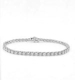 Load image into Gallery viewer, 14K White Gold 4.44ct Diamond Tennis Bracelet
