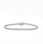 Load image into Gallery viewer, 14K White Gold 3.47ct Diamond Tennis Bracelet
