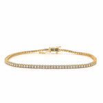 Load image into Gallery viewer, 14k Yellow Gold 1.74ct Diamond Tennis Bracelet
