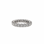 Load image into Gallery viewer, 14k White Gold 1.88 Carat Eternity Wedding Band
