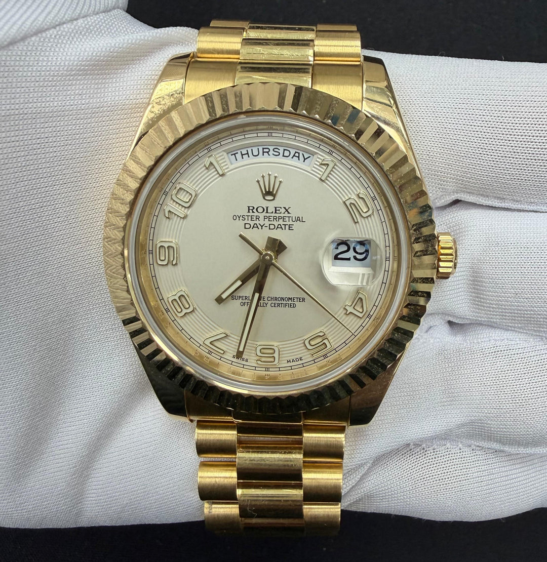 ROLEX DAY-DATE II 218238
