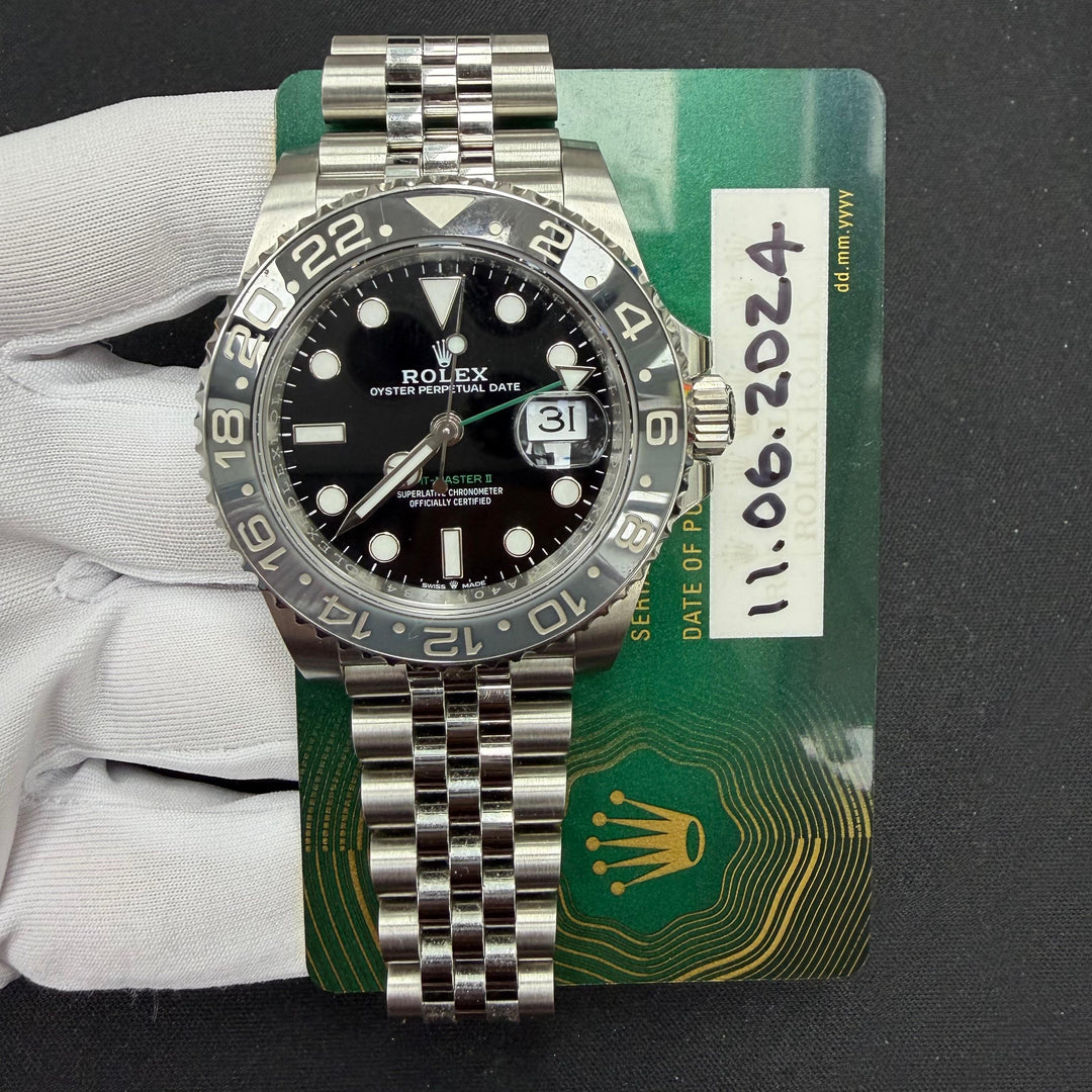 ROLEX GMT MASTER II 126710GRNR