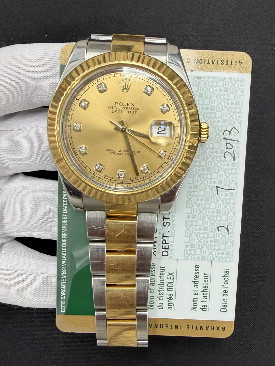 ROLEX DATEJUST II 116333