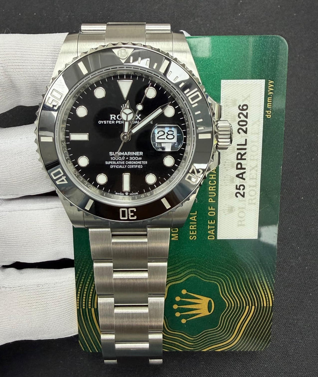 ROLEX SUBMARINER DATE 126610LN