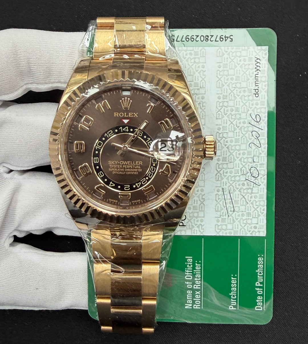 ROLEX SKY DWELLER 326935