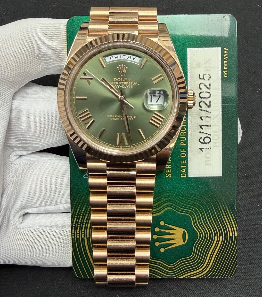 ROLEX DAY-DATE 228235