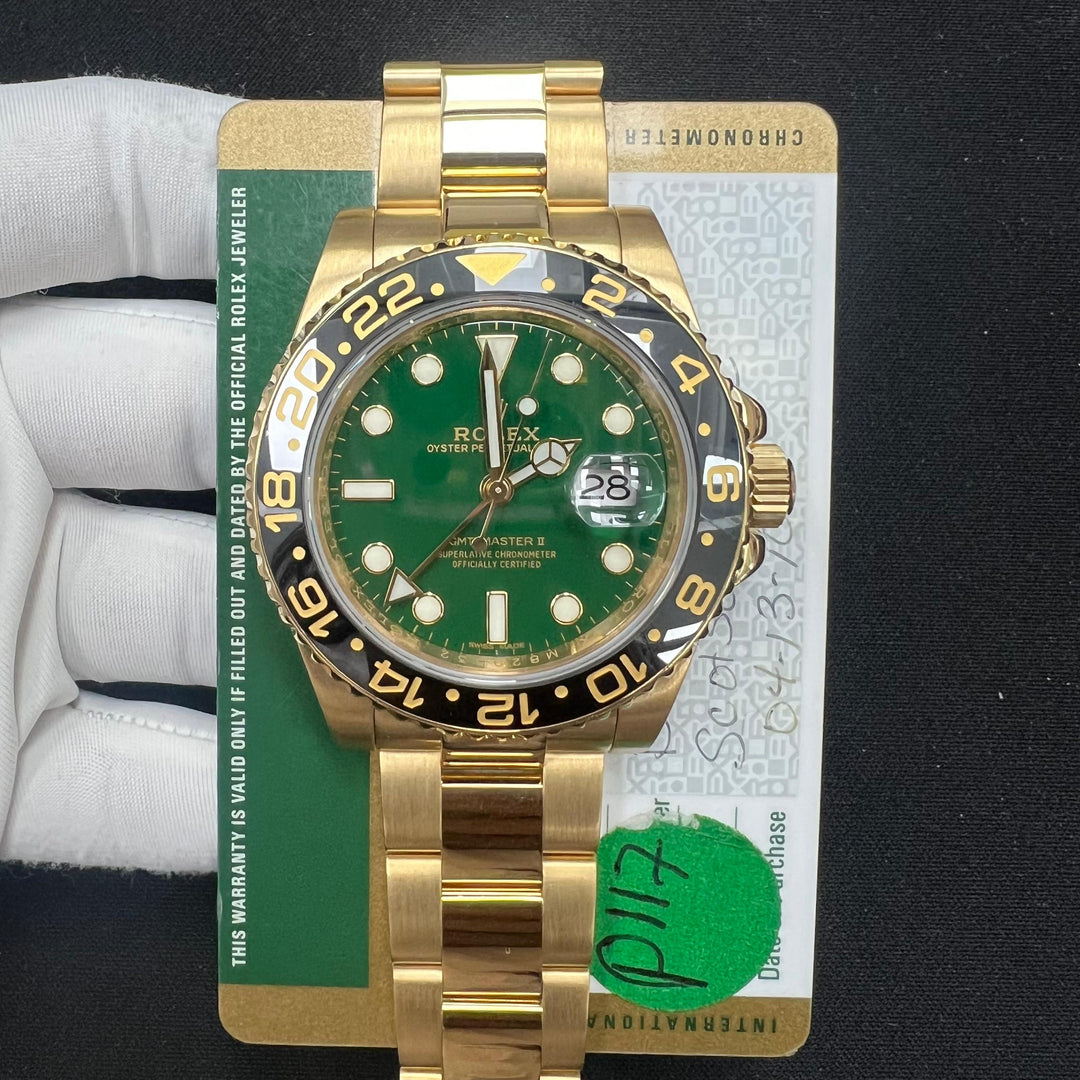 ROLEX GMT MASTER II 116718LN