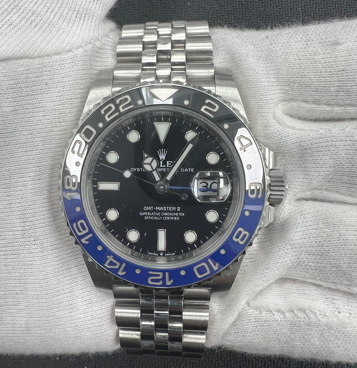 Rolex gmt master ii 126710blnr