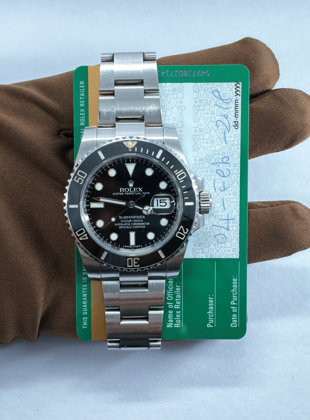 ROLEX SUBMARINER DATE 116610LN