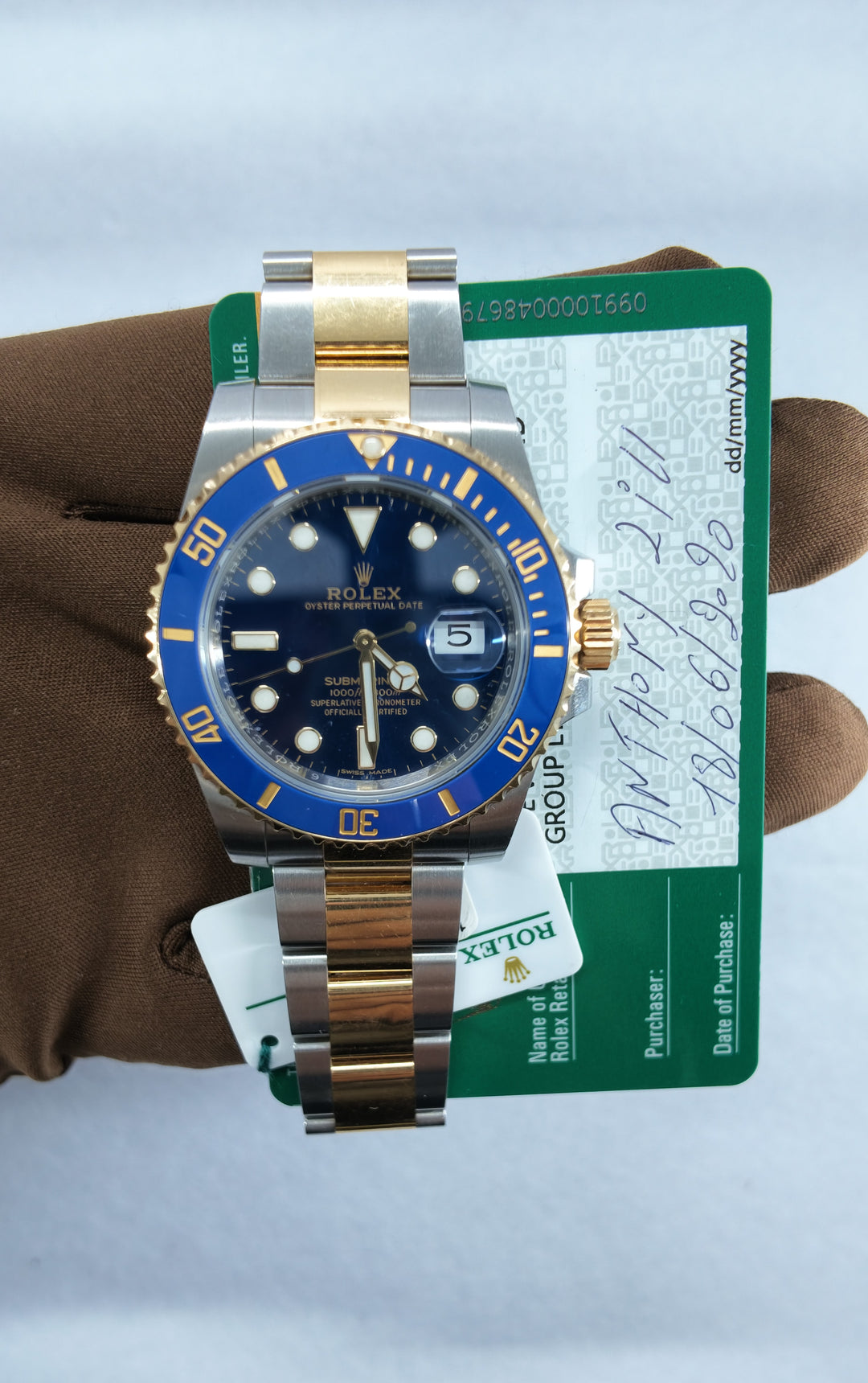 ROLEX SUBMARINER DATE 116613LB