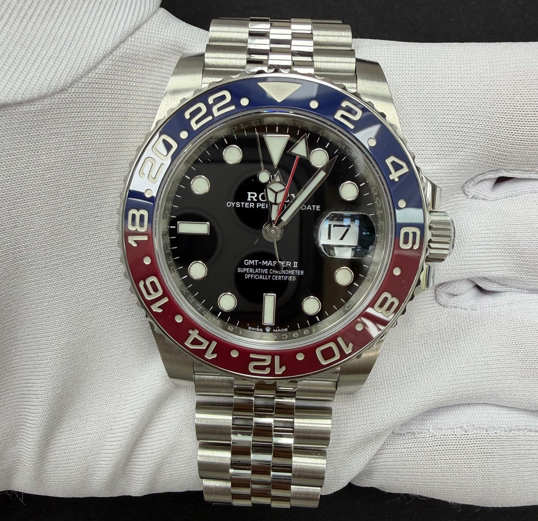ROLEX GMT MASTER II 126710BLRO