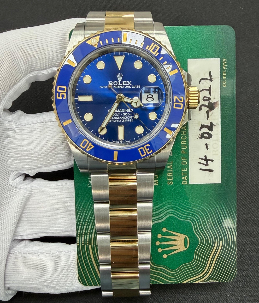 ROLEX SUBMARINER DATE 126613LB