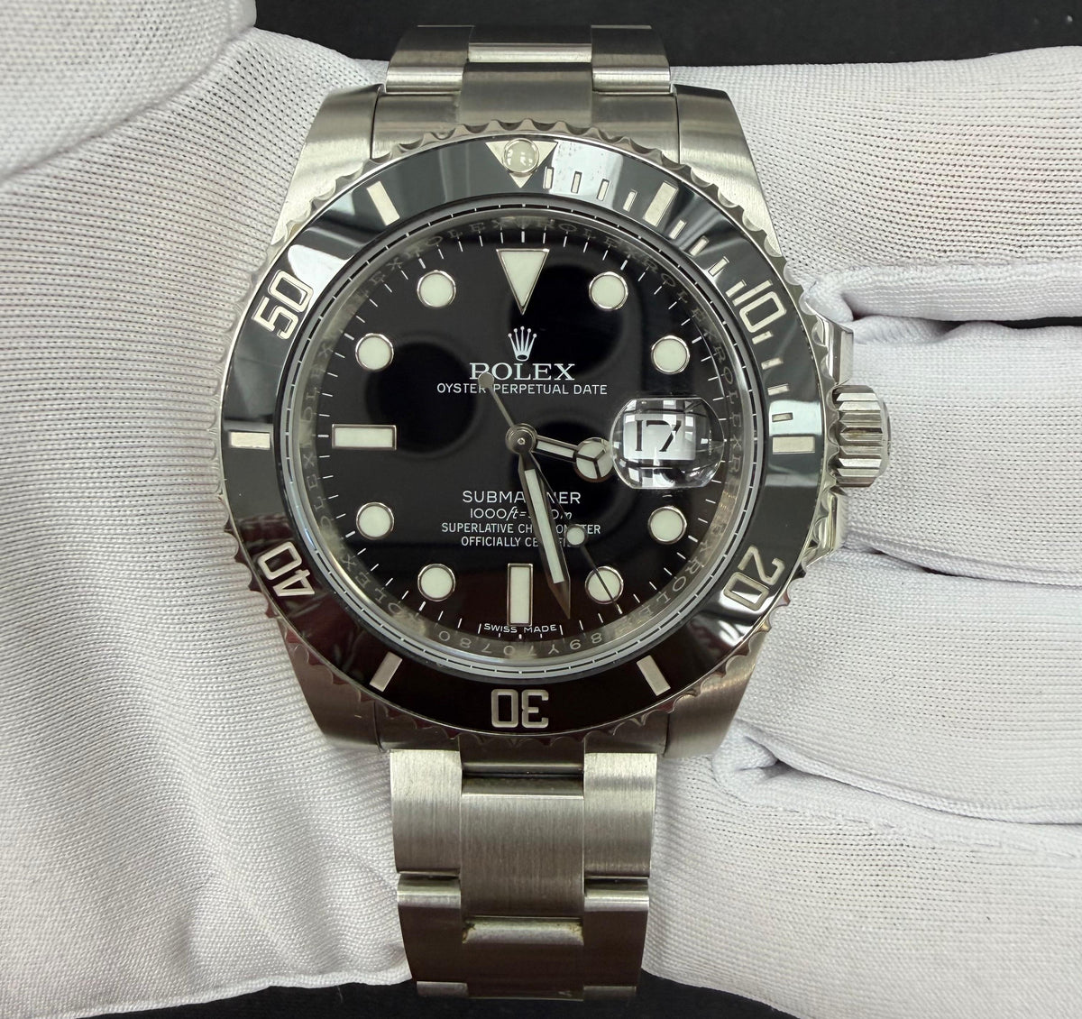 Rolex submariner date 116610ln