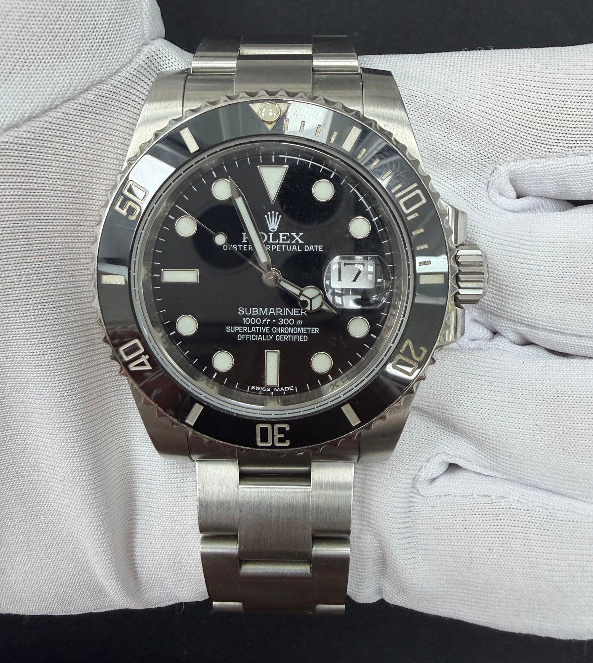 Rolex submariner date 116610ln