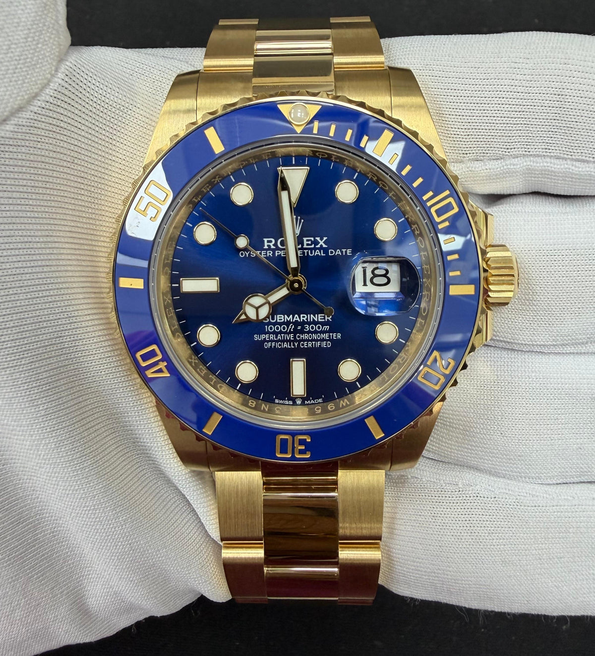 Rolex submariner date 126618lb