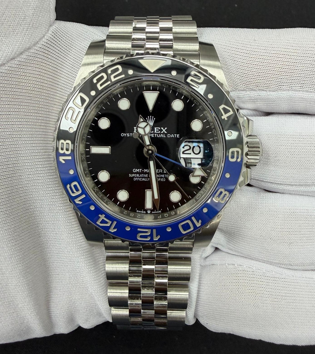 Rolex gmt master ii 126710blnr