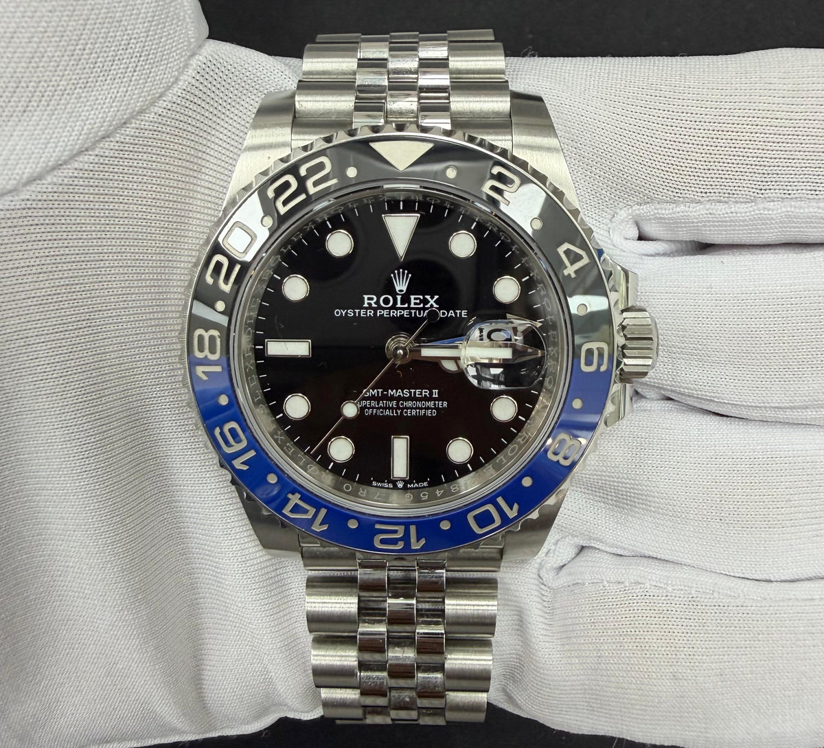 Rolex gmt master ii 126710blnr