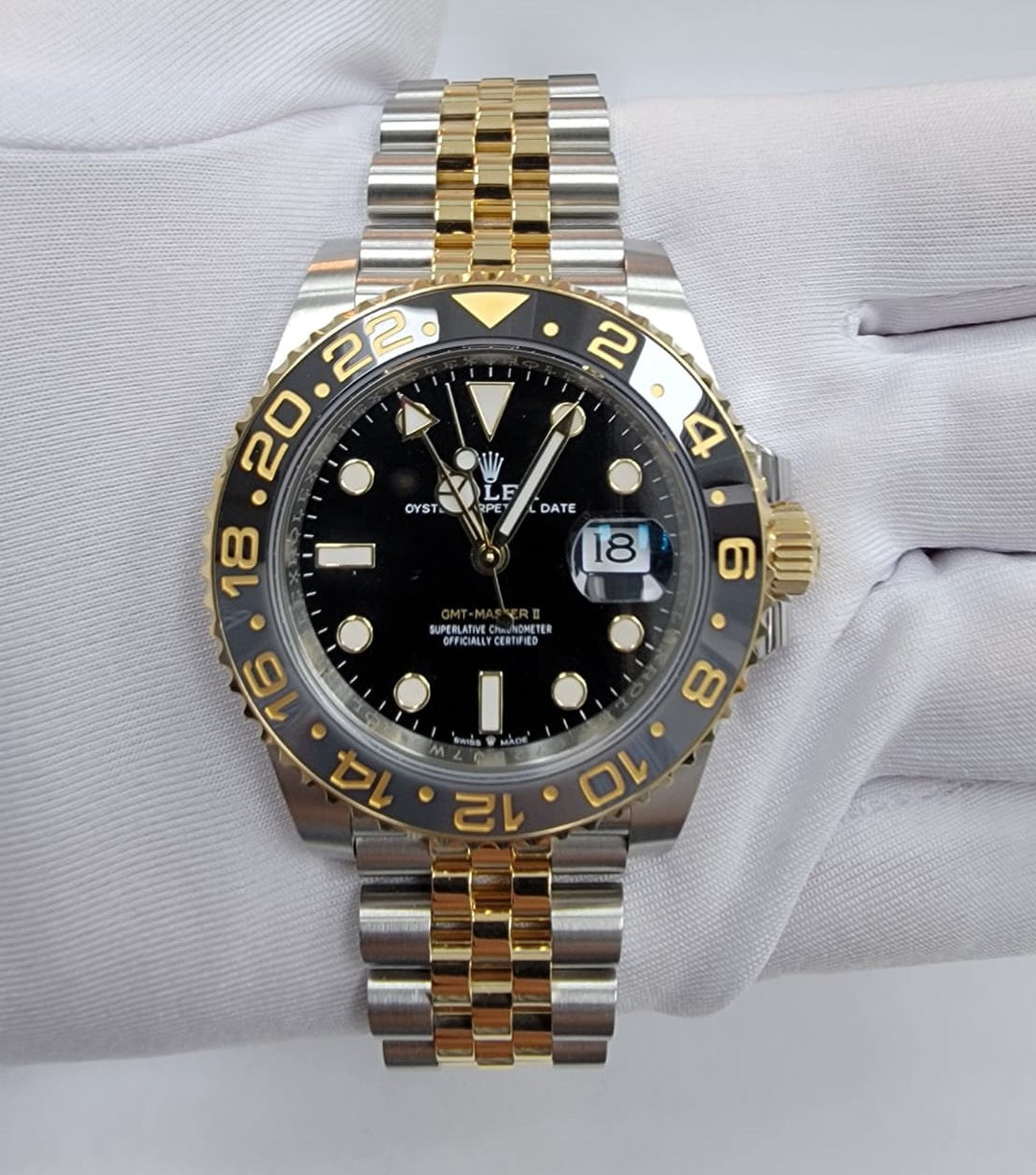 ROLEX GMT MASTER II 126713GRNR
