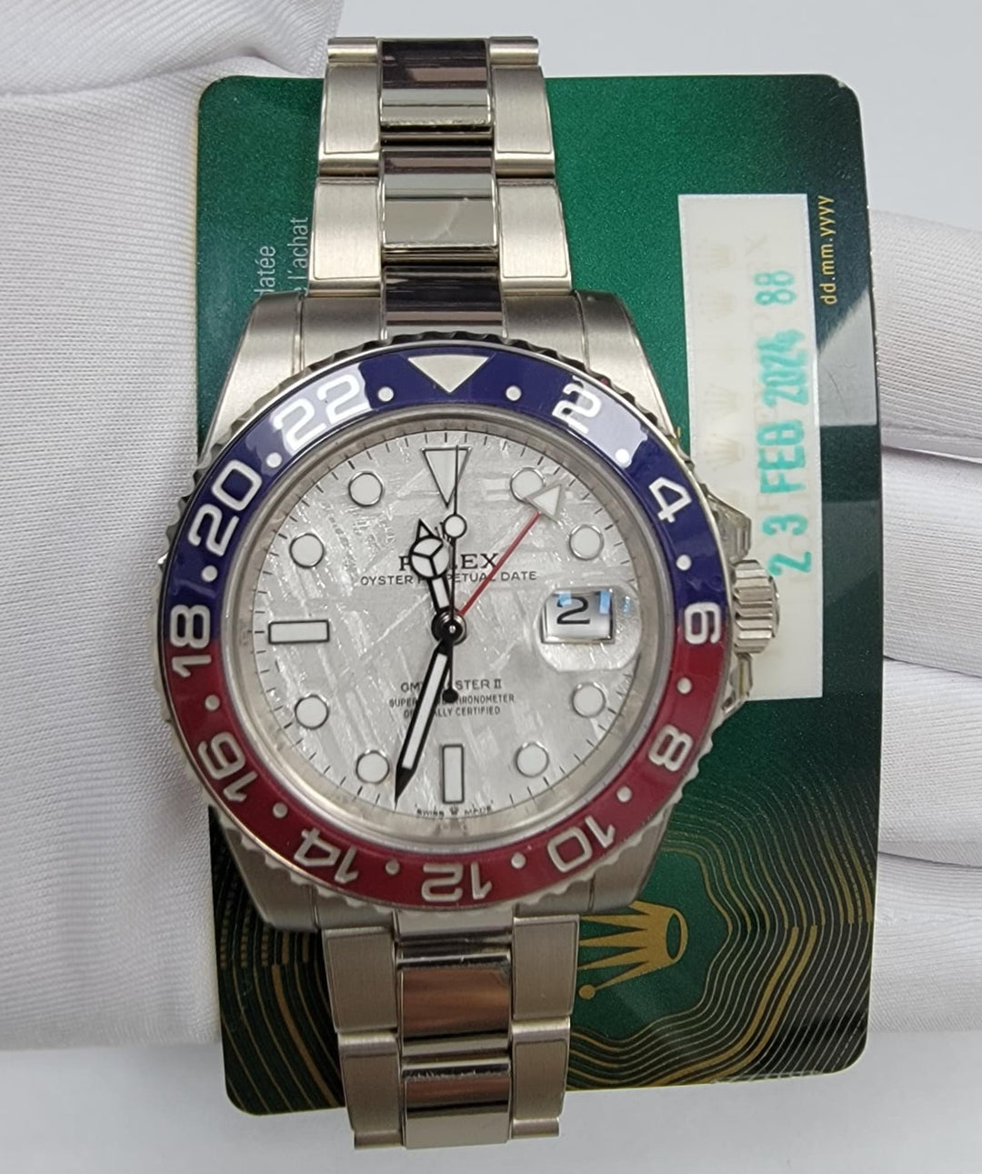 ROLEX GMT MASTER II 126719BLRO