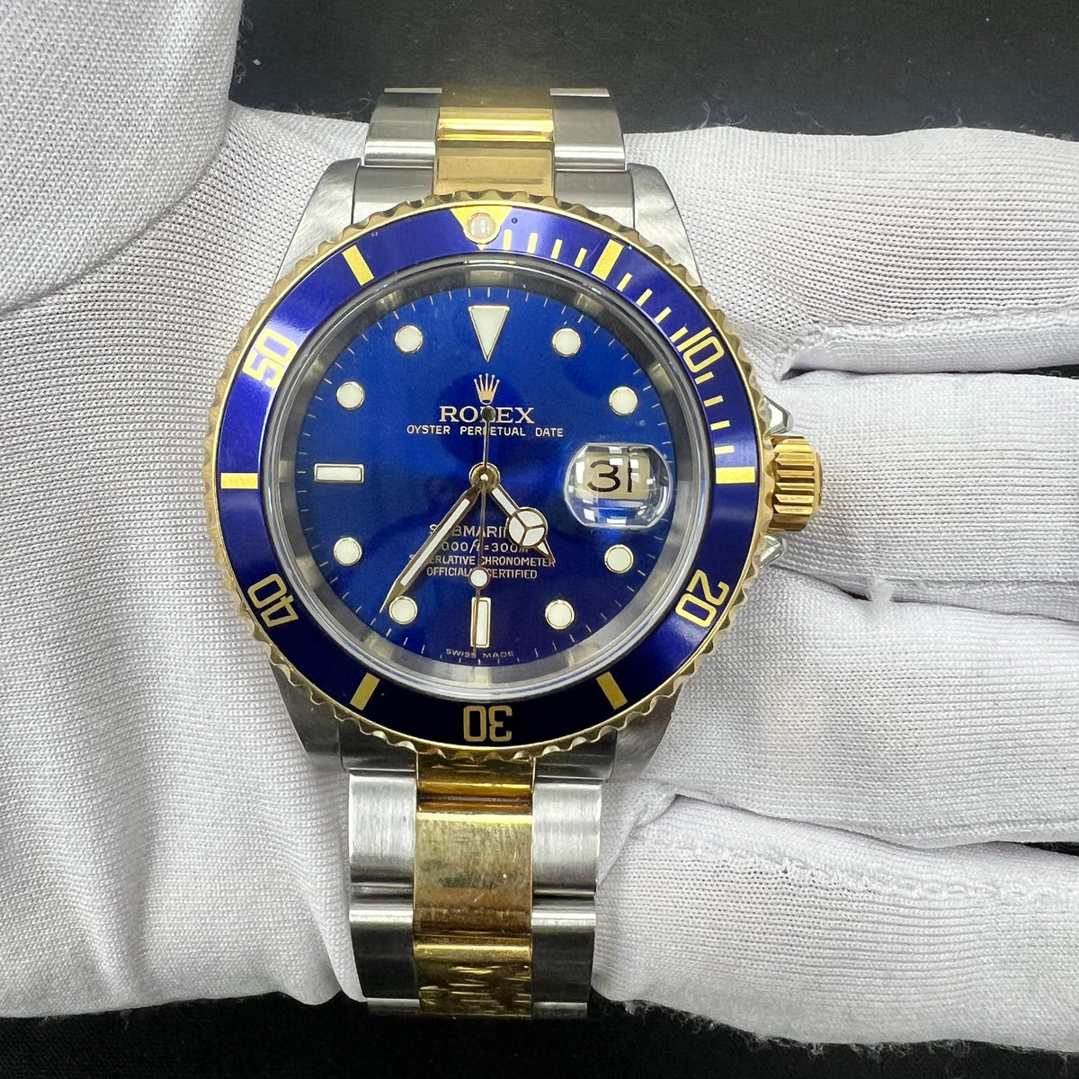 Rolex submariner date 116613lb