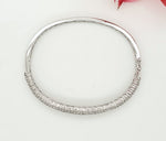 Load image into Gallery viewer, 18k White Gold 4.70 Carat Bangle
