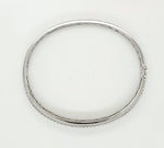 Load image into Gallery viewer, 18k White Gold 4.04 Carat Bangle
