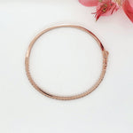 Load image into Gallery viewer, 14k Rose Gold 1.19 Carat Bangle
