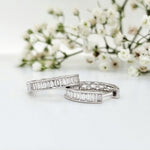 Load image into Gallery viewer, 18k White Gold 0.47 Carat Earrings
