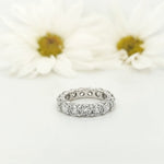 Load image into Gallery viewer, 14k White Gold 5.26 Carat Wedding Band
