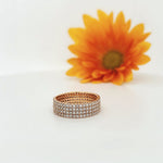Load image into Gallery viewer, 18k Rose Gold 1.44 Carat Wedding Band
