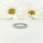 Load image into Gallery viewer, 18k White Gold 1.90 Carat Wedding Band
